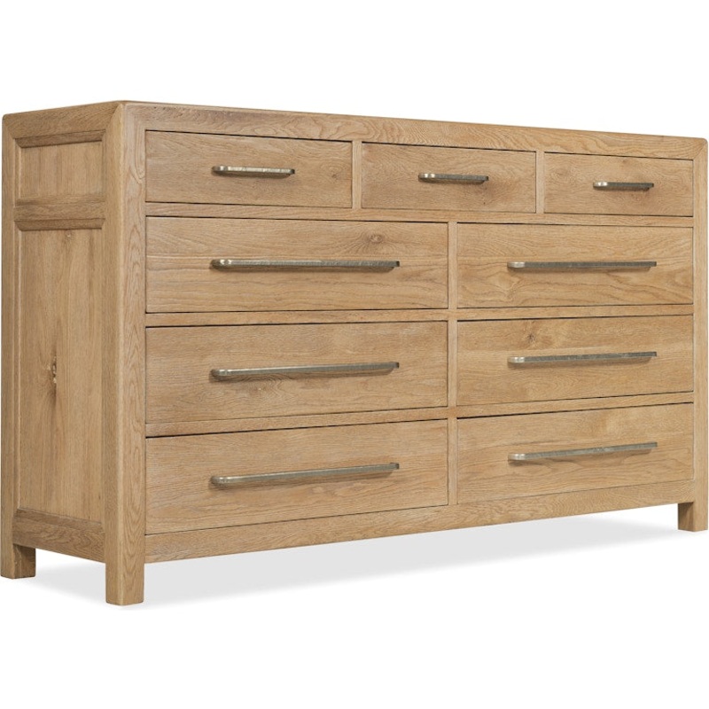 Hooker Furniture Bedroom Driftwood Nine-Drawer Dresser