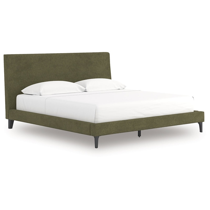 Chirason King Upholstered Bed with Roll Slats