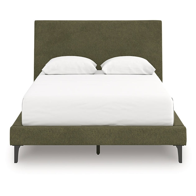 Chirason Queen Upholstered Bed with Roll Slats
