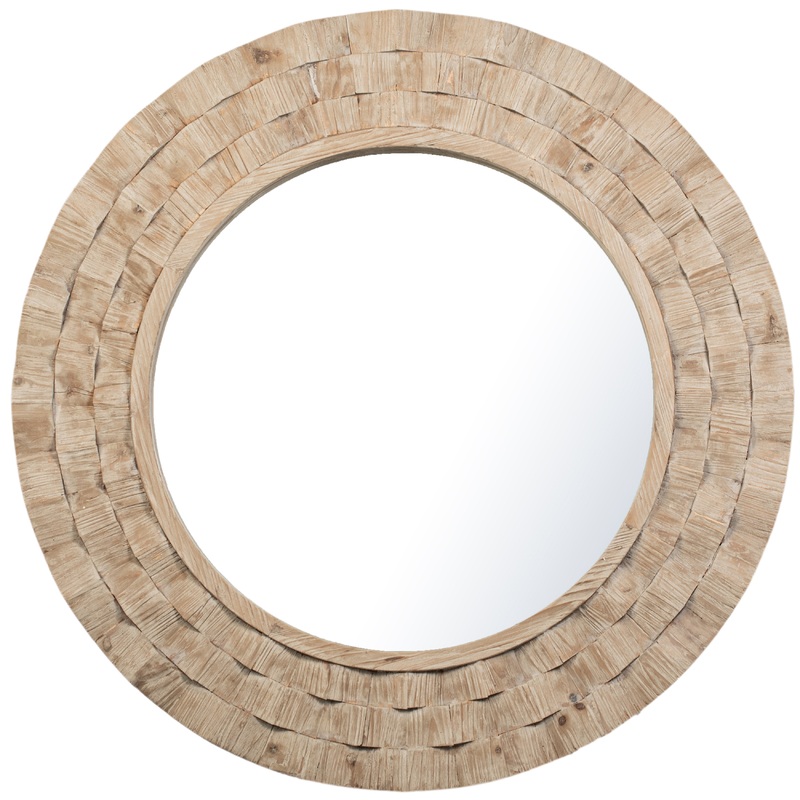 Rosalie Light Warm Wash Finish Mirror