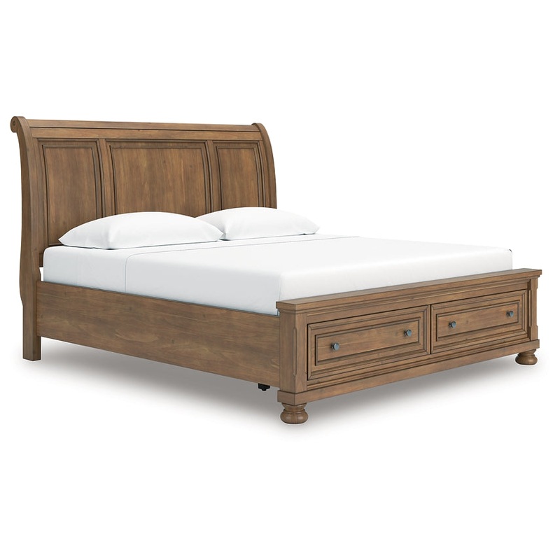 Feddinger King Storage Sleigh Bed