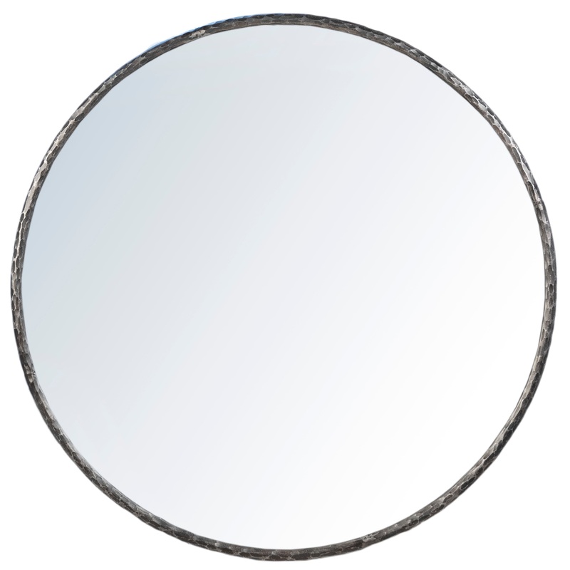 Glenda Natural Iron Finish Mirror