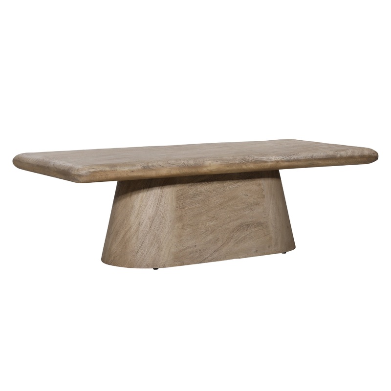 Marci Natural Sandblasted Coffee Table