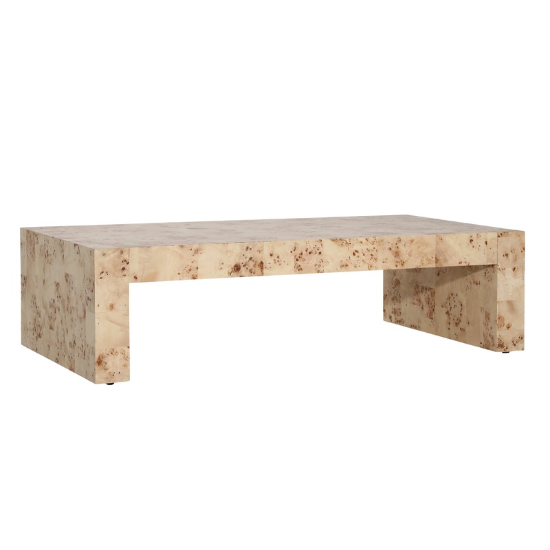 Burrows Natural Burl Coffee Table