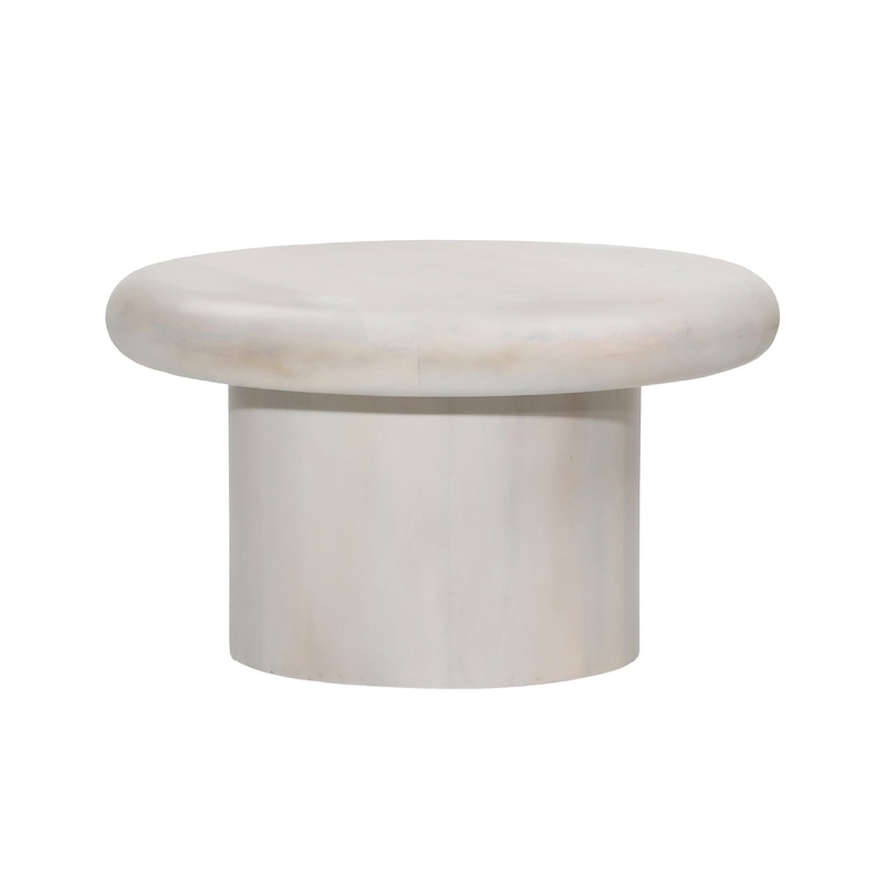 Lavera Whitewash Coffee Table|Whitewash