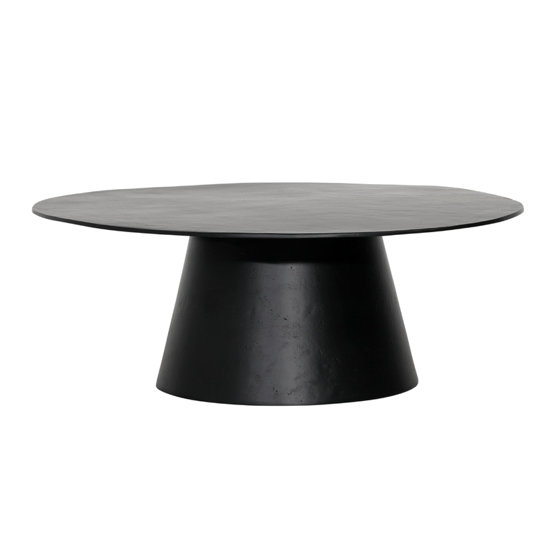 Zsolt Matte Black Coffee Table
