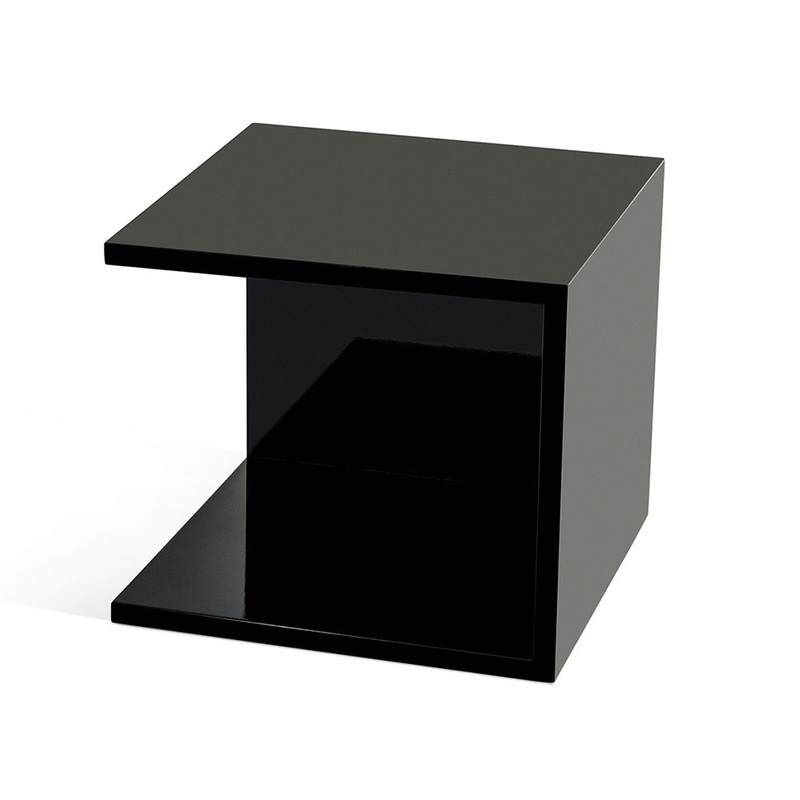 846Et Modern High Gloss Nightstand Model VGGU846ET-BLK