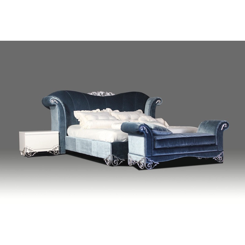 Rita Transitional Fabric Bed Model VGDVRITA