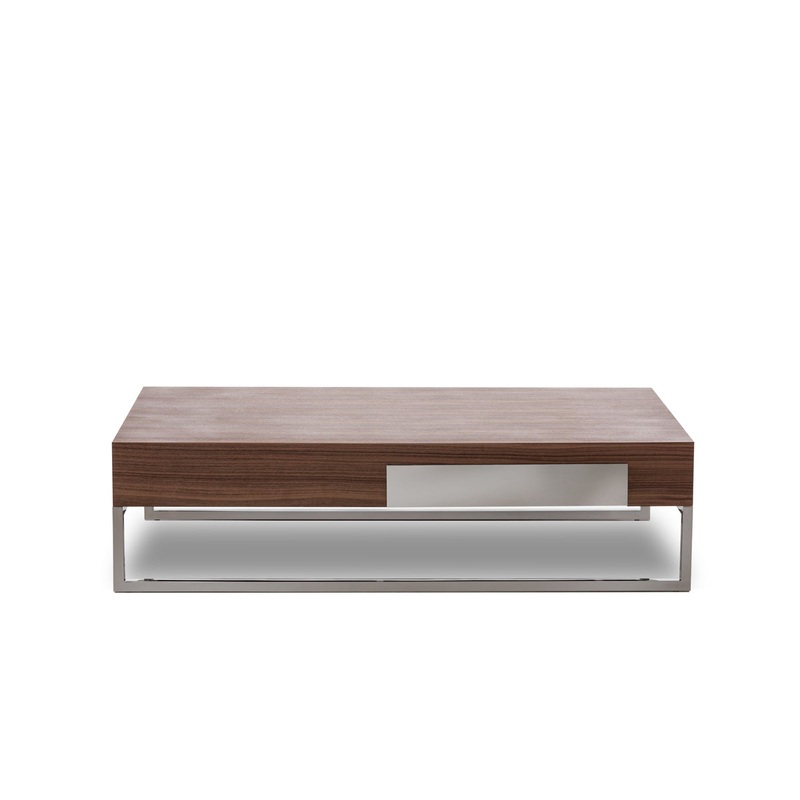 Agate Modern Walnut Coffee Table Model VGHB107A-1