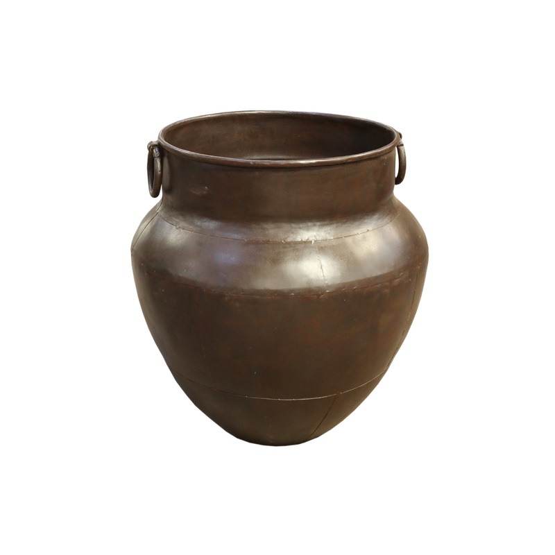 Vintage Natural Iron Pot|Natural