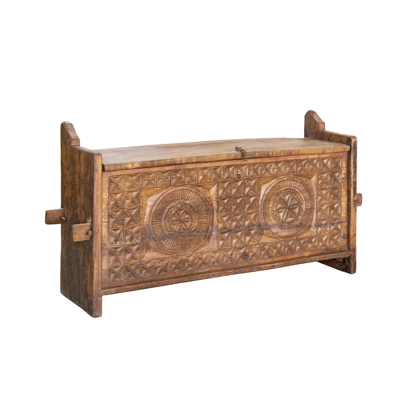 Wood Antique Lacquer Damchiya|Antique Lacquer