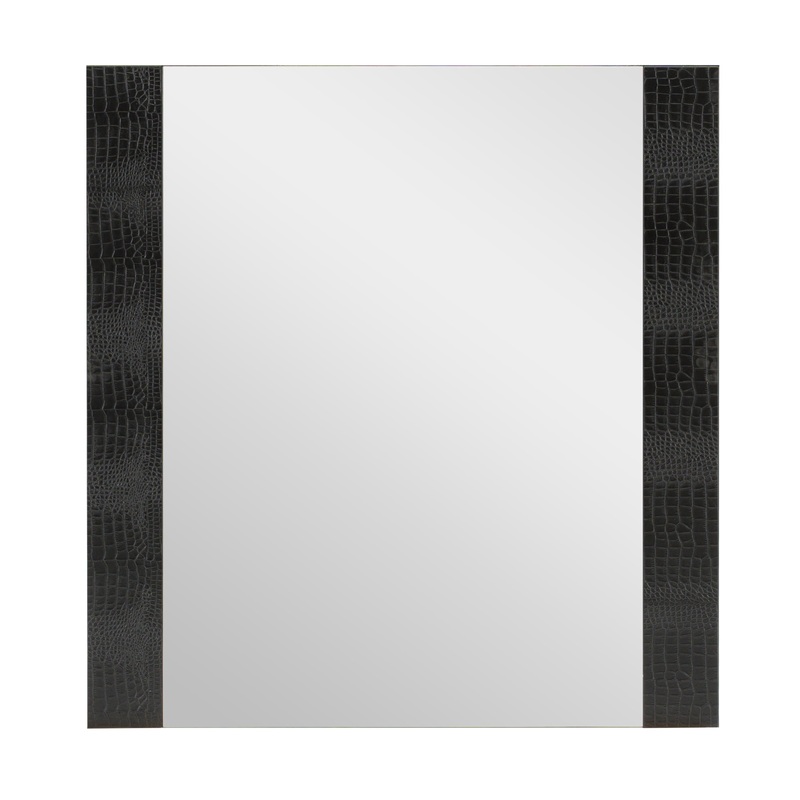 Modrest Monza Italian Modern Black Mirror Model VGACANCONA-MIR-BLK