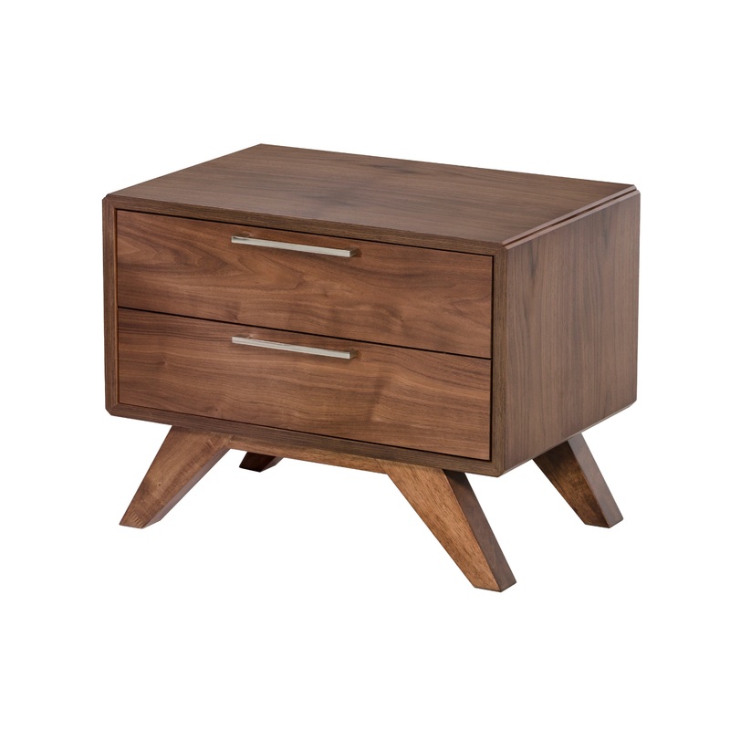Nova Domus Soria Mid Century Walnut Nightstand Model VGMABR-32-NS