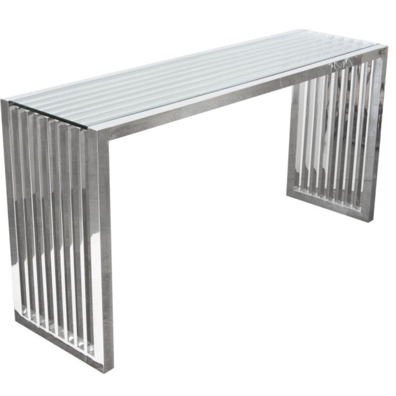 SOHO Console Table – Stainless Steel By Diamond Sofa