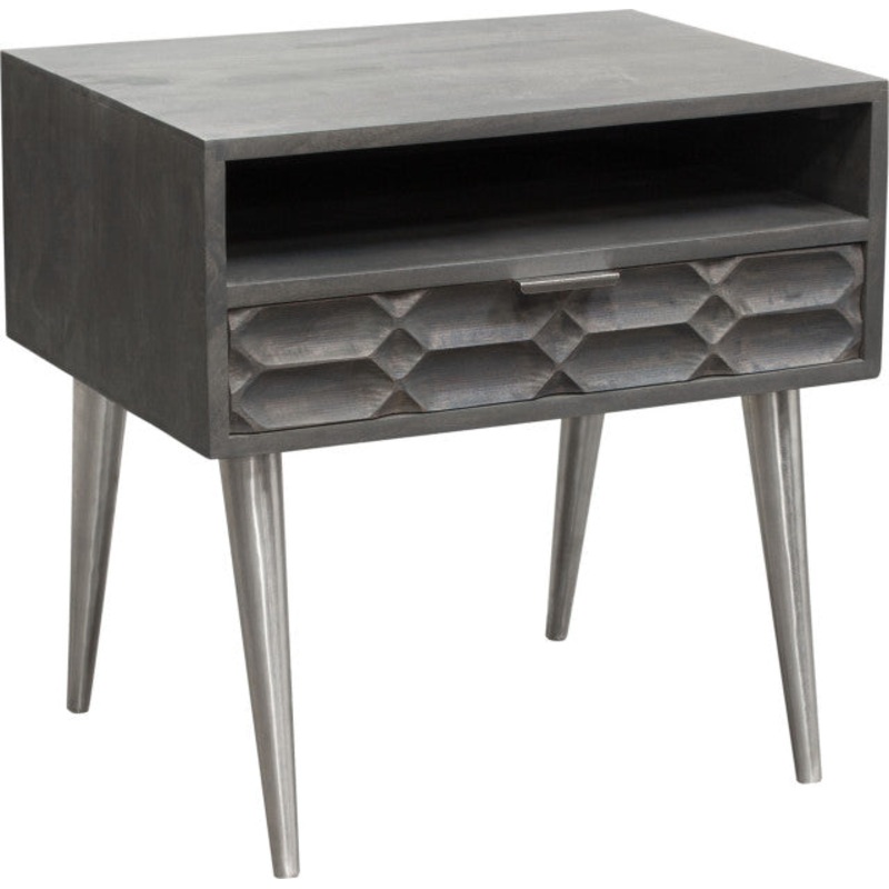 Petra Accent Table – Gray By Diamond Sofa