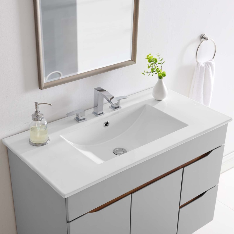 Cayman 36 Bathroom Sink Modway Model: eei-4203