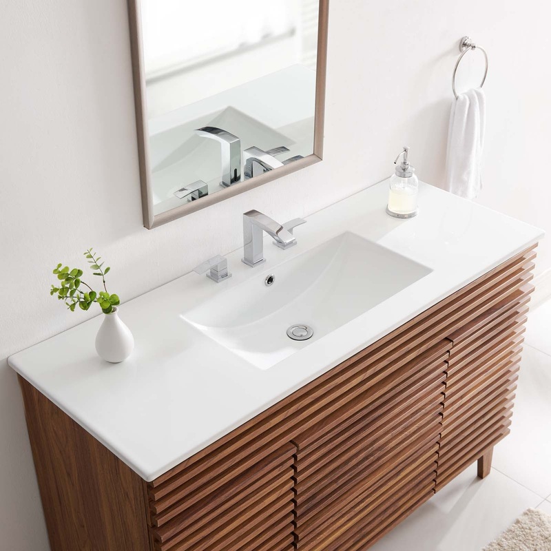 Cayman 48 Single Basin Bathroom Sink Modway Model: eei-4375