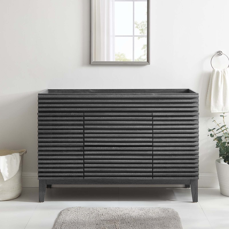 Render 48 Single Sink Compatible (Not Included) Bathroom Vanity Cabinet Modway Model: eei-4341