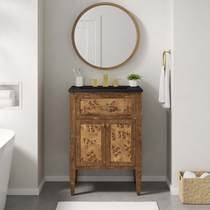 Elysian 24 Wood Bathroom Vanity Modway Model: eei-6442