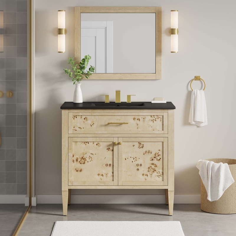 Elysian 36 Wood Bathroom Vanity Modway Model: eei-6449