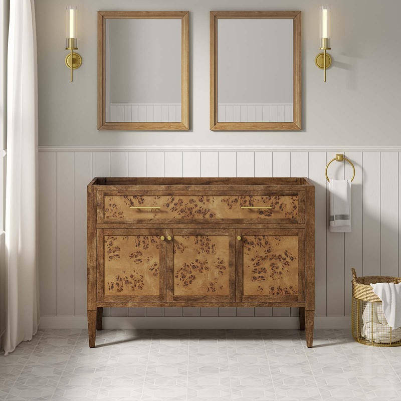Elysian 48 Wood Bathroom Vanity Cabinet (Sink Basin Not Included) Modway Model: eei-6140