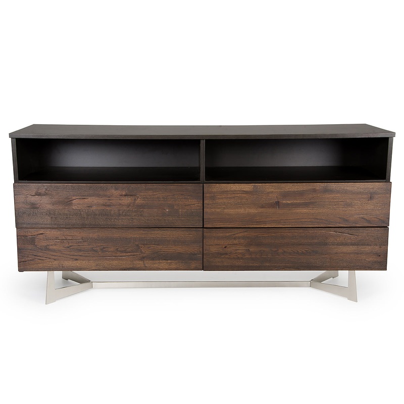 Modrest Wharton Modern Dark Aged Oak Dresser Model VGEDPB16003