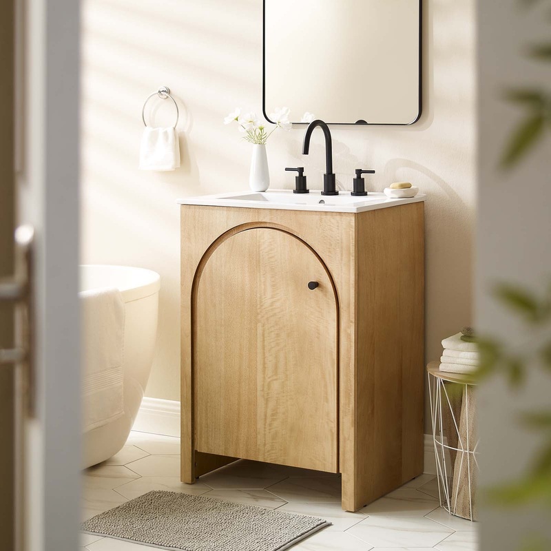 Appia 24 Bathroom Vanity Cabinet (Sink Basin Not Included) Modway Model: eei-6539