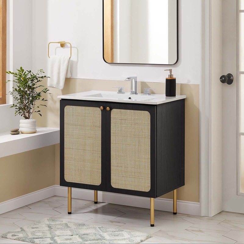 Chaucer 30 Bathroom Vanity Cabinet (Sink Basin Not Included) Modway Model: eei-6602