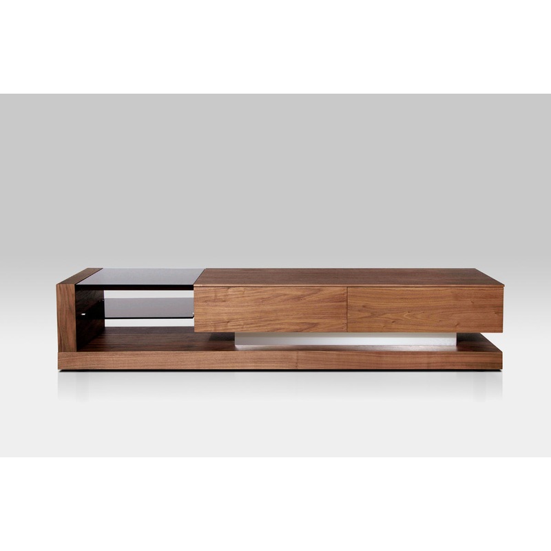 Modrest Mali Modern Walnut Tv Stand Model VGBBLE613F-WAL