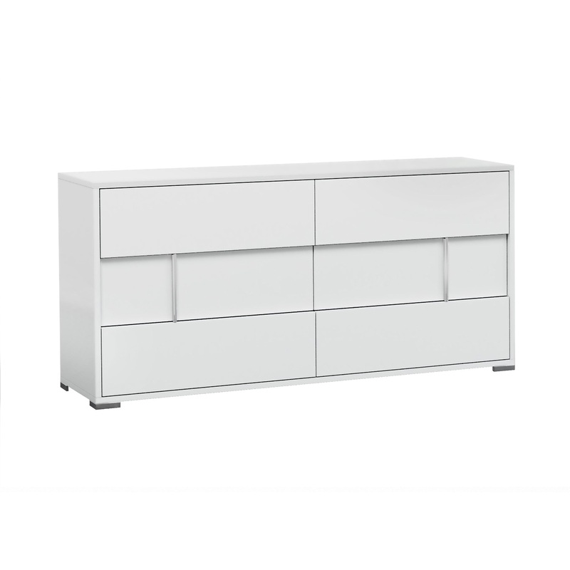 Modrest Nicla Italian Modern White Dresser Model VGACNICLA-DRS