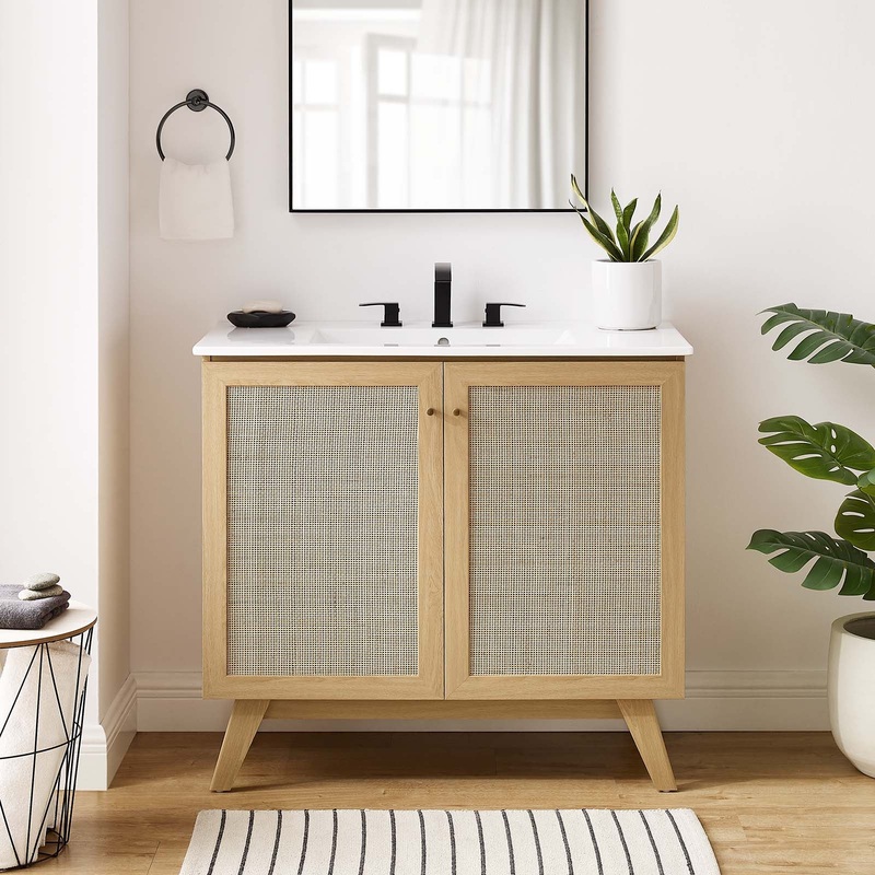 Soma 36 Bathroom Vanity Cabinet (Sink Basin Not Included) Modway Model: eei-6588