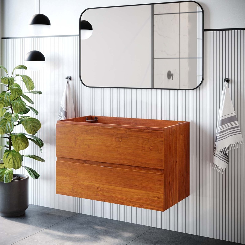 Scenic 36 Wall-Mount Bathroom Vanity Cabinet (Sink Basin Not Included) Modway Model: eei-5881