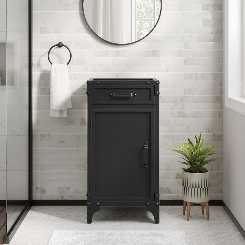 Steamforge 18 Bathroom Vanity Cabinet (Sink Basin Not Included) Modway Model: eei-6126