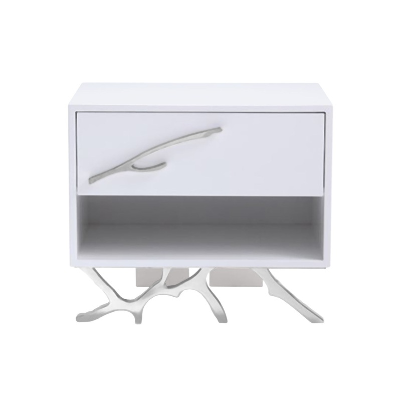 Modrest Legend Modern White Nightstand Model VGVCN8111-WHT