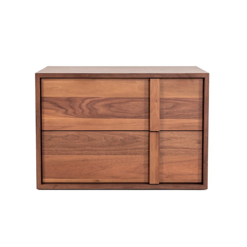 Nova Domus Berlin Modern Walnut Nightstand Model VGMABR-92-NS
