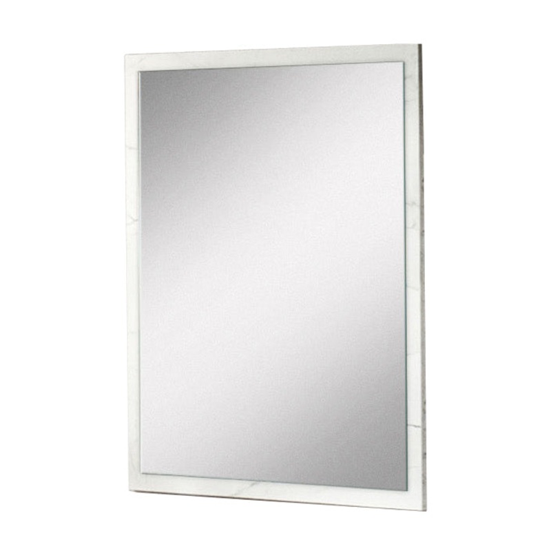 Nova Domus Marbella Italian Modern White Marble Mirror Model VGACMARBELLA-MIR