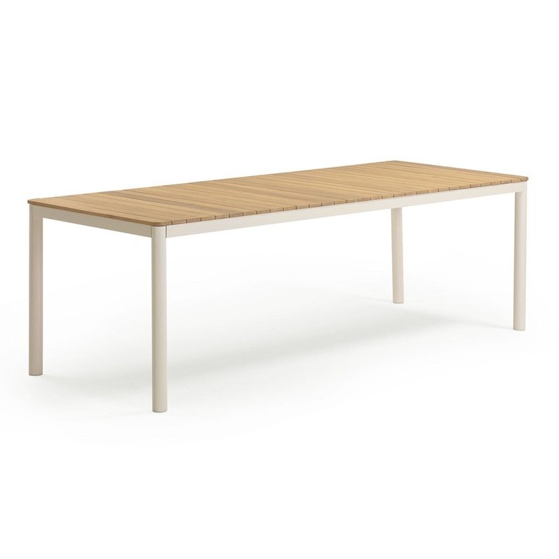 Sardinia Light Teak Outdoor Dining Table Model: TOV-O54460