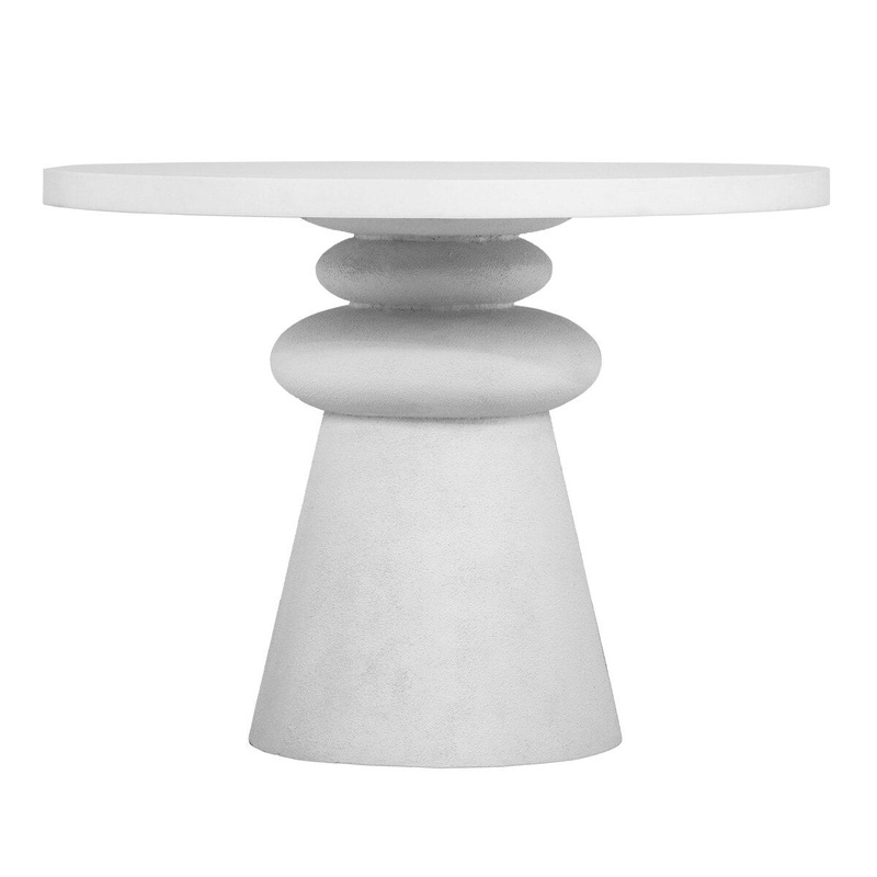 Lupita White 42 Round Dinette Table Model: TOV-D18432