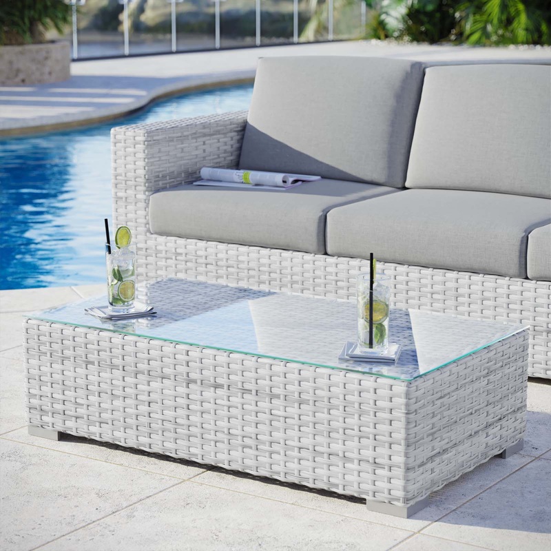 Convene Outdoor Patio Coffee Table Modway Model: eei-4299