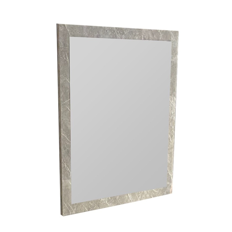 Nova Domus Marbella Italian Modern Grey Marble Mirror Model VGACMARBELLA-GRY-MIR