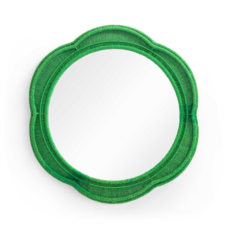 Zeva Green Wall Mirror Model: TOV-C54418