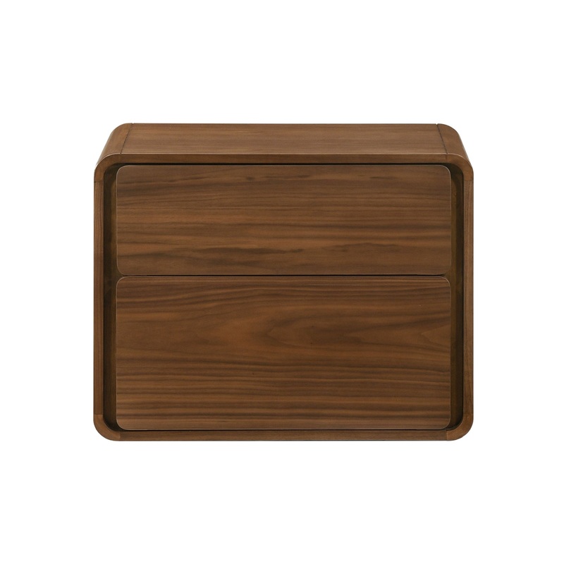 Modrest Dustin Modern Walnut Nightstand Model VGMABR-99-NS