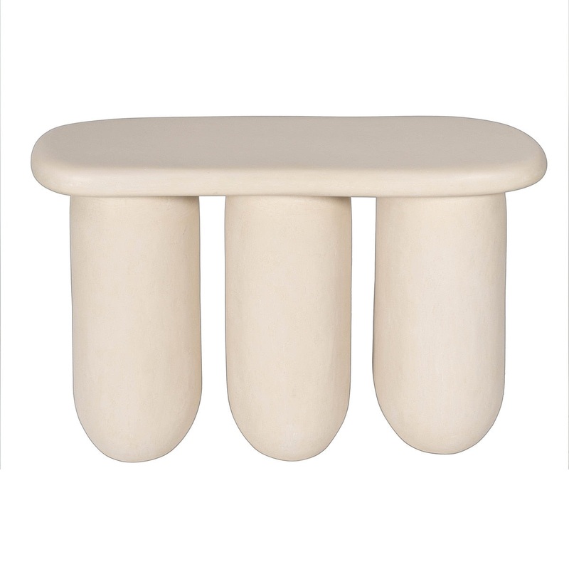 Rahul Cream Console Table Model: TOV-OC18656