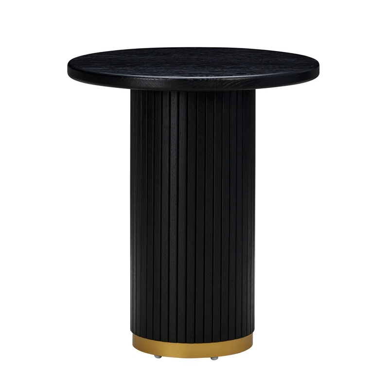 Chelsea Black Oak Entry Table Model: TOV-OC54262
