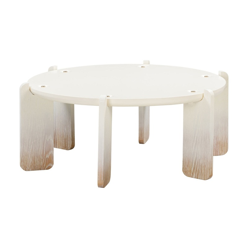 Gloria Cream Oak Coffee Table Model: TOV-OC54223