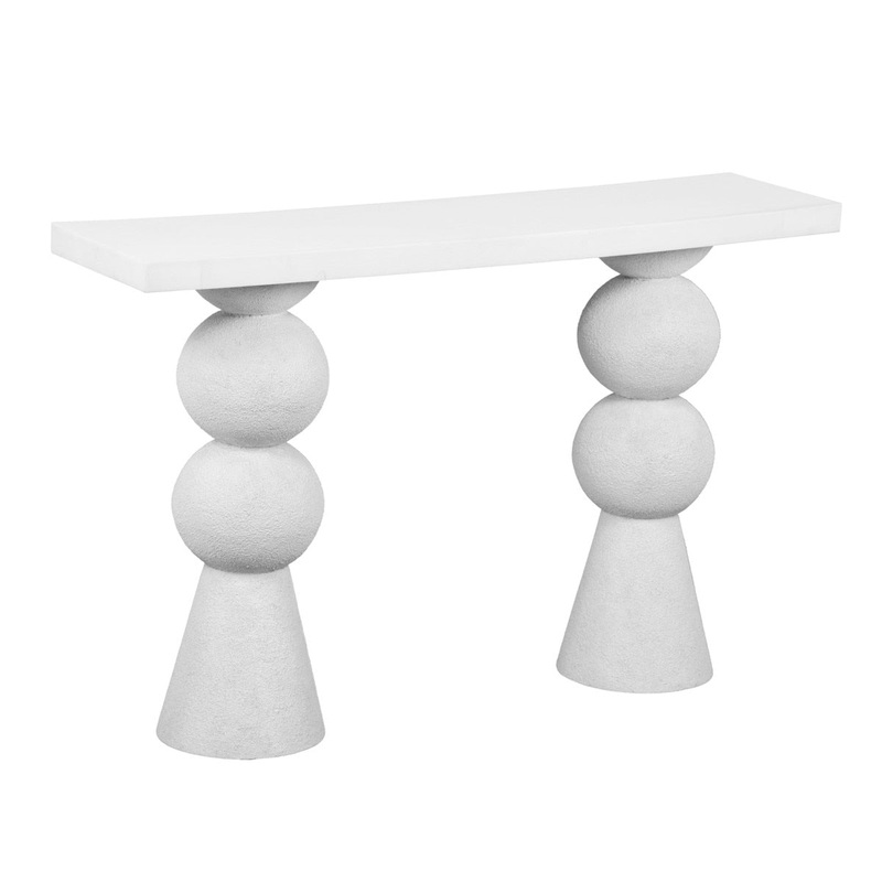 Lupita White Console Table Model: TOV-OC18433