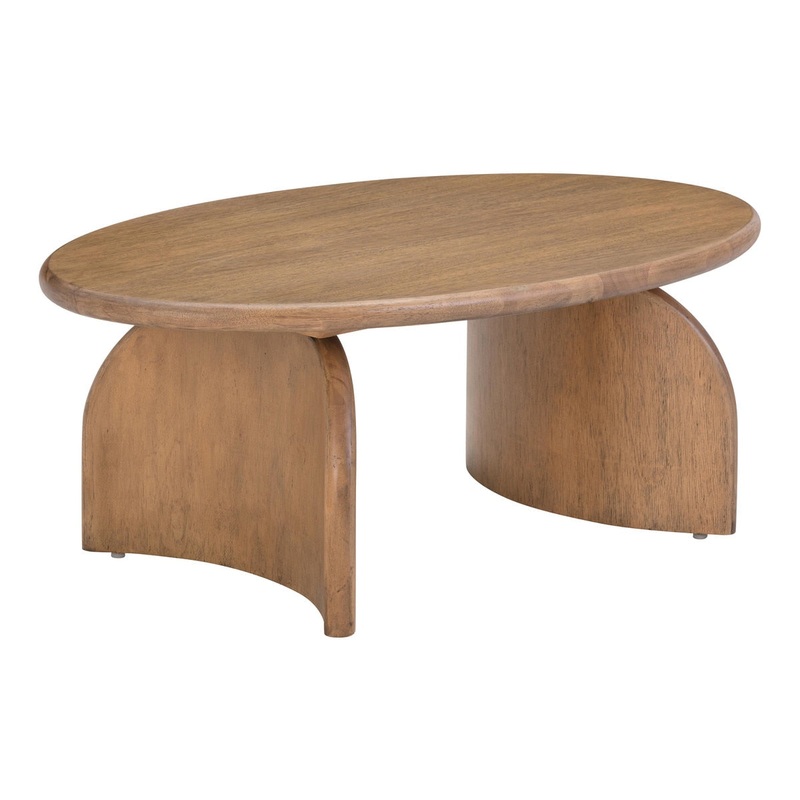 Sofia Cognac Wooden Coffee Table Model: TOV-OC54237