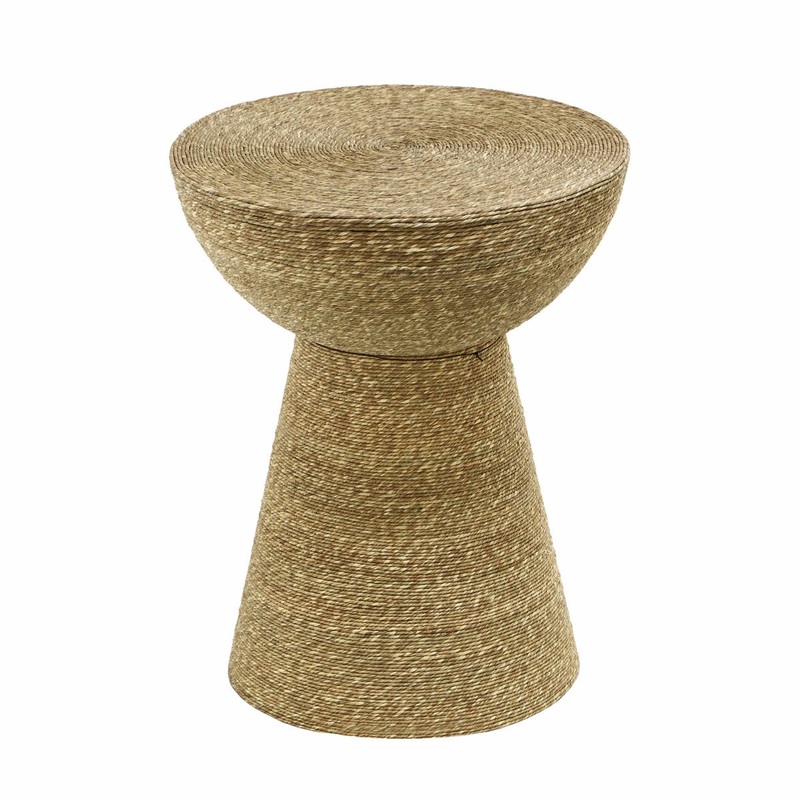 Wren Seagrass Side Table Model: TOV-OC18473