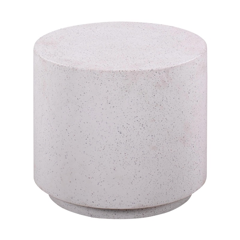 Terrazzo Light Speckled Side Table Model: TOV-OCO44053
