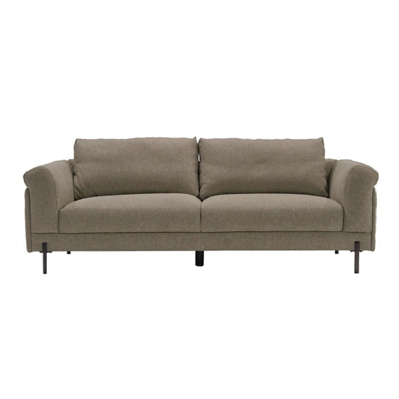 Divani Casa Hello Modern Beige Fabric Sofa Model VGCF586-BEIGE-S